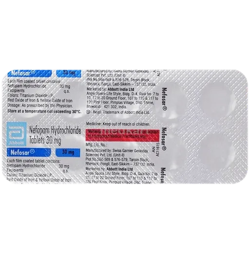 nefosar 30mg tablet 10's